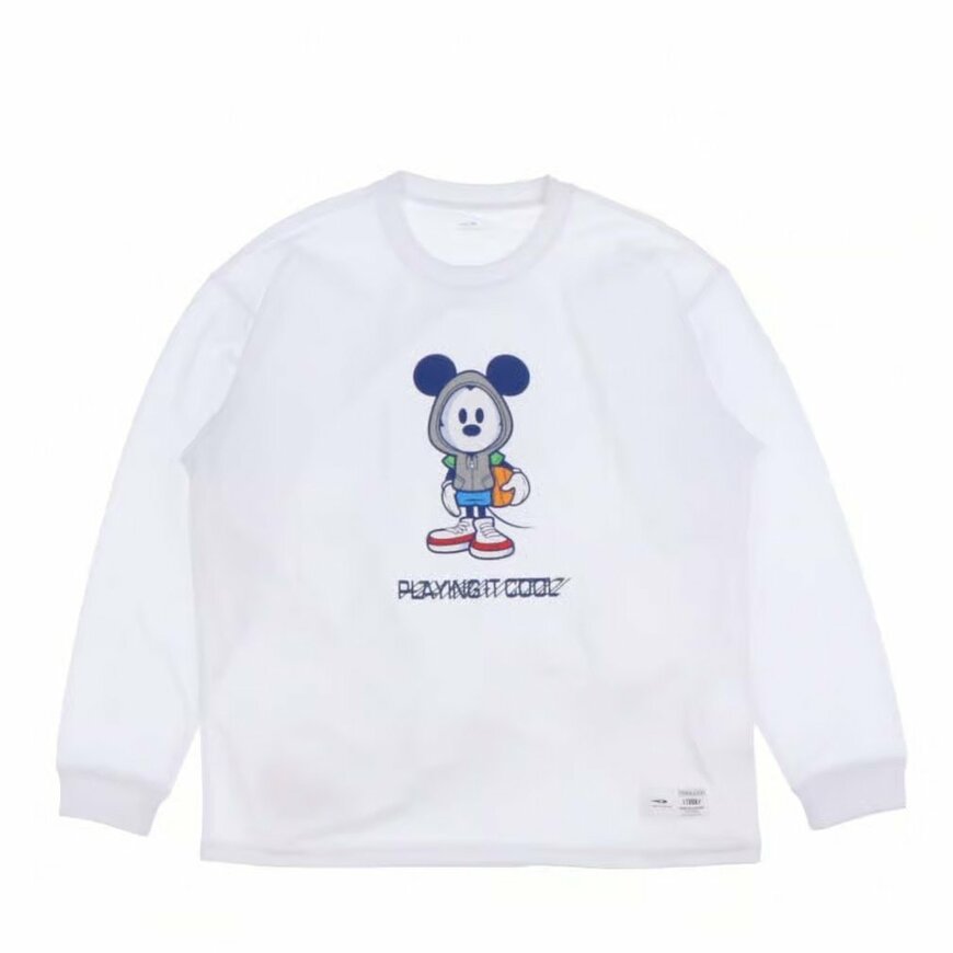 出所：アルペン公式　長袖グラフィックTシャツ ミッキーマウス