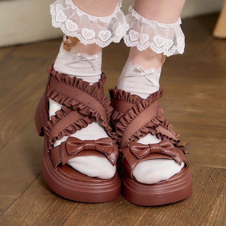 しまむらパーク レディース サンダル(星名桜子)(前)