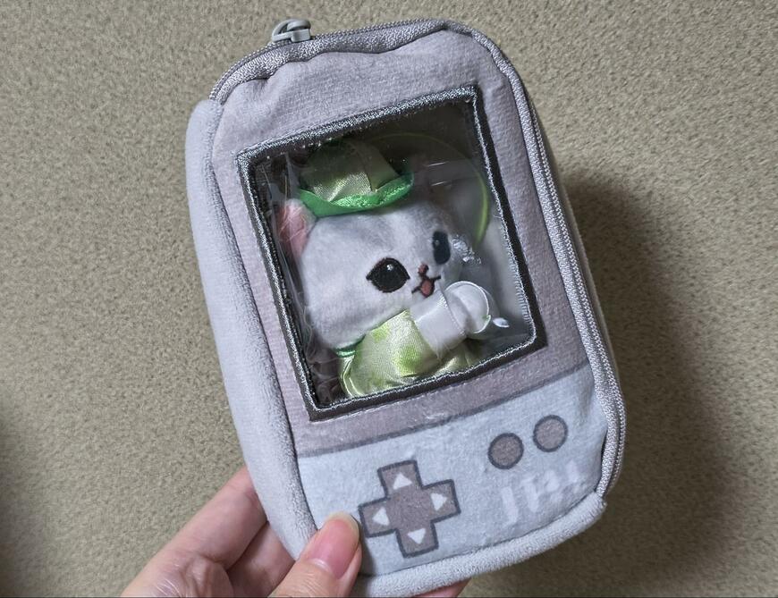 ダイソー、Ｙ２Ｋゲーム機ポーチ筆者撮影写真