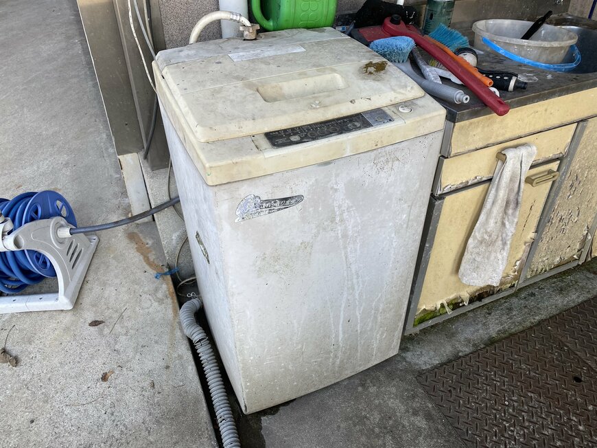 28年間現役の洗濯機