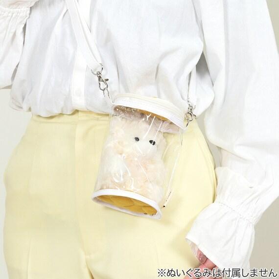 ニトリ 推し活 ぬいぐるみクリアバッグ
