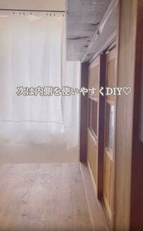 キッチンカウンターDIY「機能的×おしゃれな見せる収納」に変身「そこに棚をつける発想はなかった」「職人技ですね」と話題に