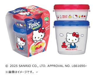 ジップロック®スクリューロック® 300ml&730ml