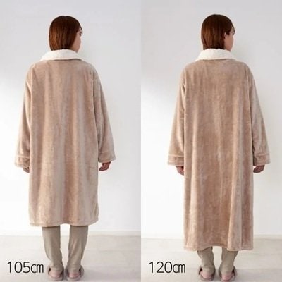 ホームコーディ あたたか着る毛布 ホームコーディヒート 長めタイプ