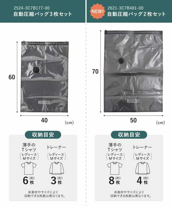 サイズアップで秋冬シーズンの衣類の収納も便利に