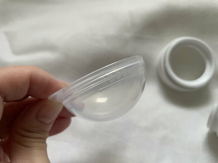 キャップには約15cc(大さじ1)のメモリがついています