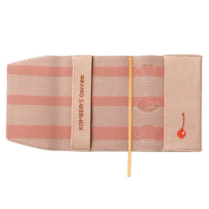 コメダ珈琲店 ニットブックカバー