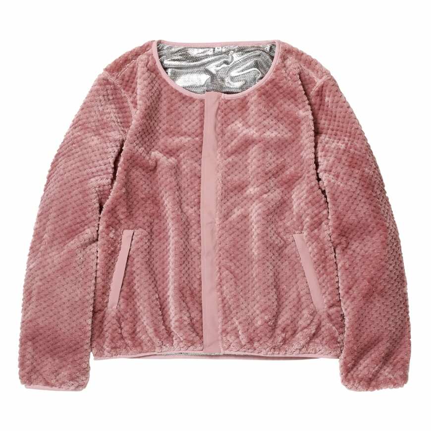 出所：ワークマン公式　レディースダイヤフリースカーデガン