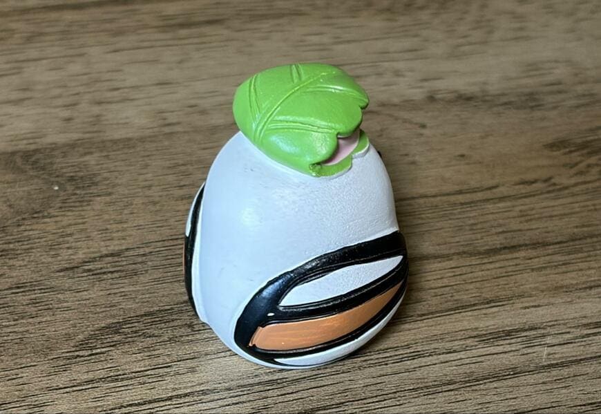 筆者撮影（キャンドゥ、リトルフレンド 頭の上に柏餅シマエナガ）