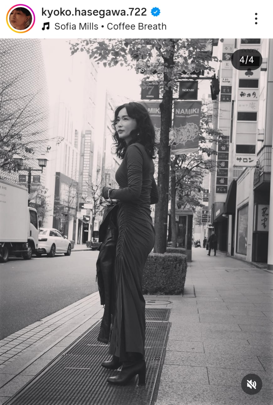 出所：長谷川京子のInstagram（＠kyoko.hasegawa.722）参照日：2025年11月29日