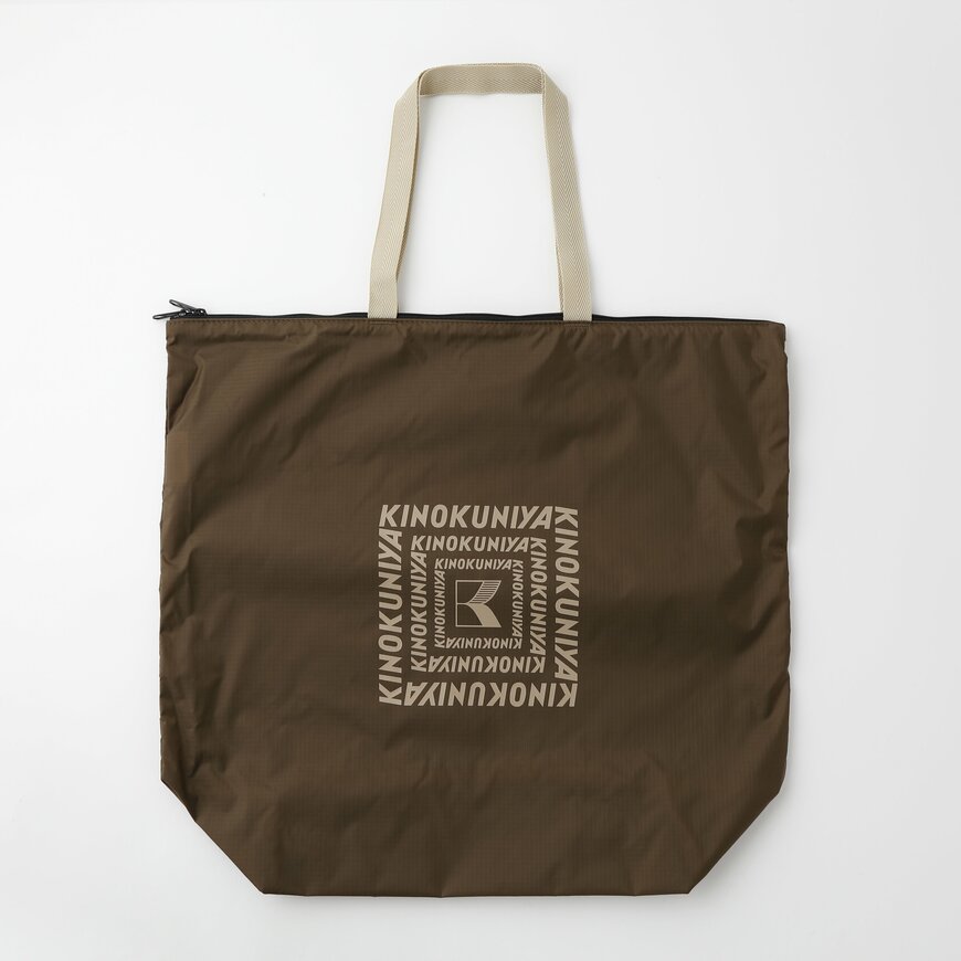 出所：株式会社紀ノ國屋　ジップアップポケッタブルバッグ