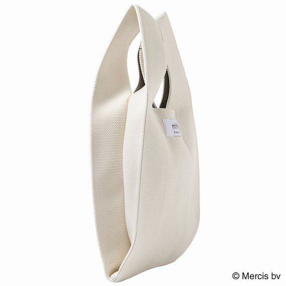 ニトリ公式　MIFFYニットトートバッグ（フェイス アイボリー）　画像