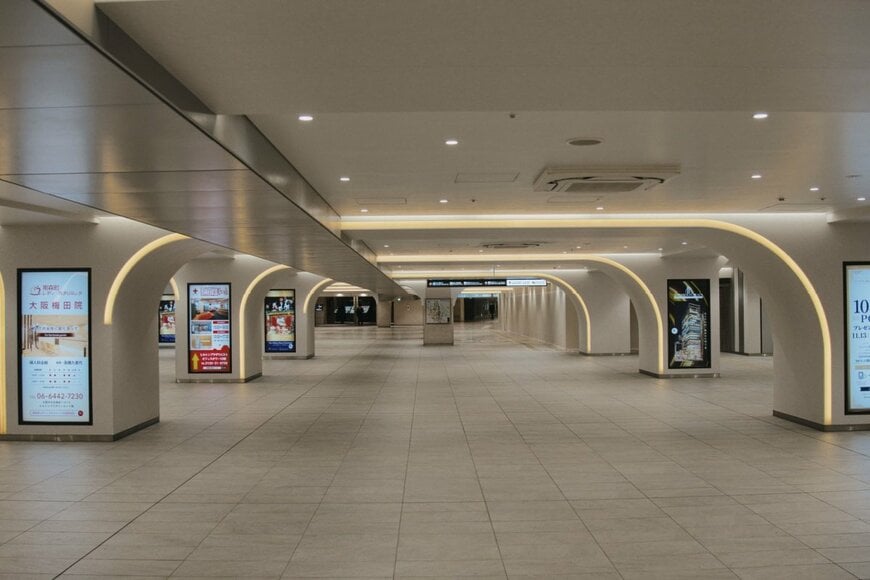 梅田の地下街
