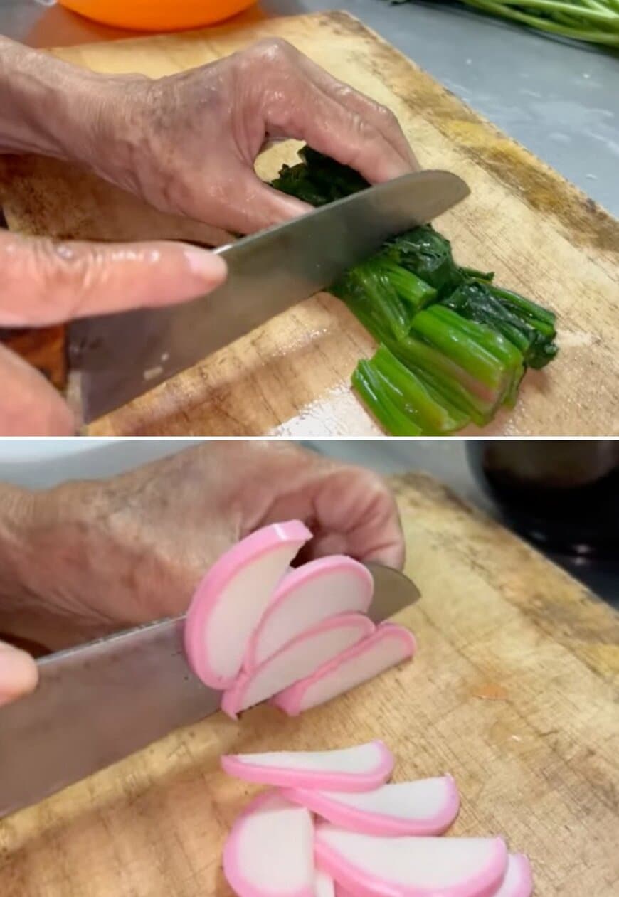 94歳の調理風景