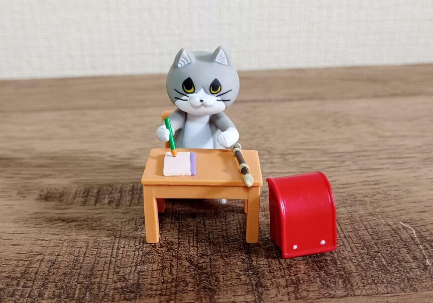 株式会社トイズキャビン、仕事猫小学校ミニフィギュアコレクション画像