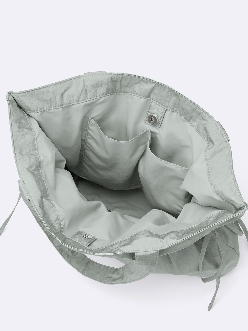 GU公式 ギャザートートバッグ+E 画像