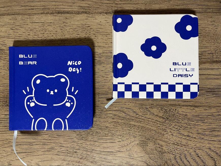 ダイソー、スクエアノート画像