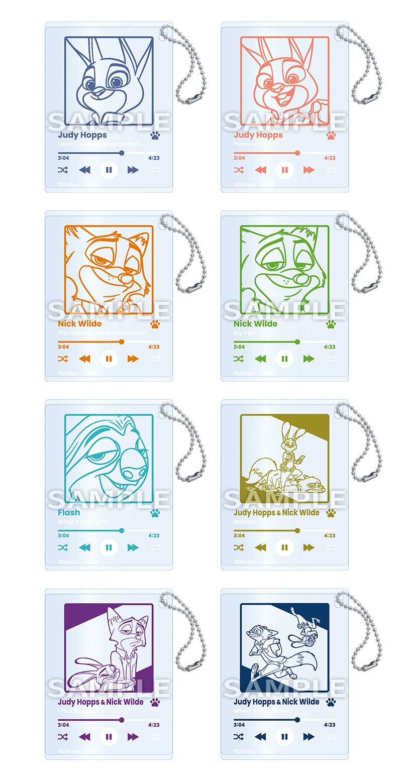 出所:株式会社ローソン アクリルキーホルダー