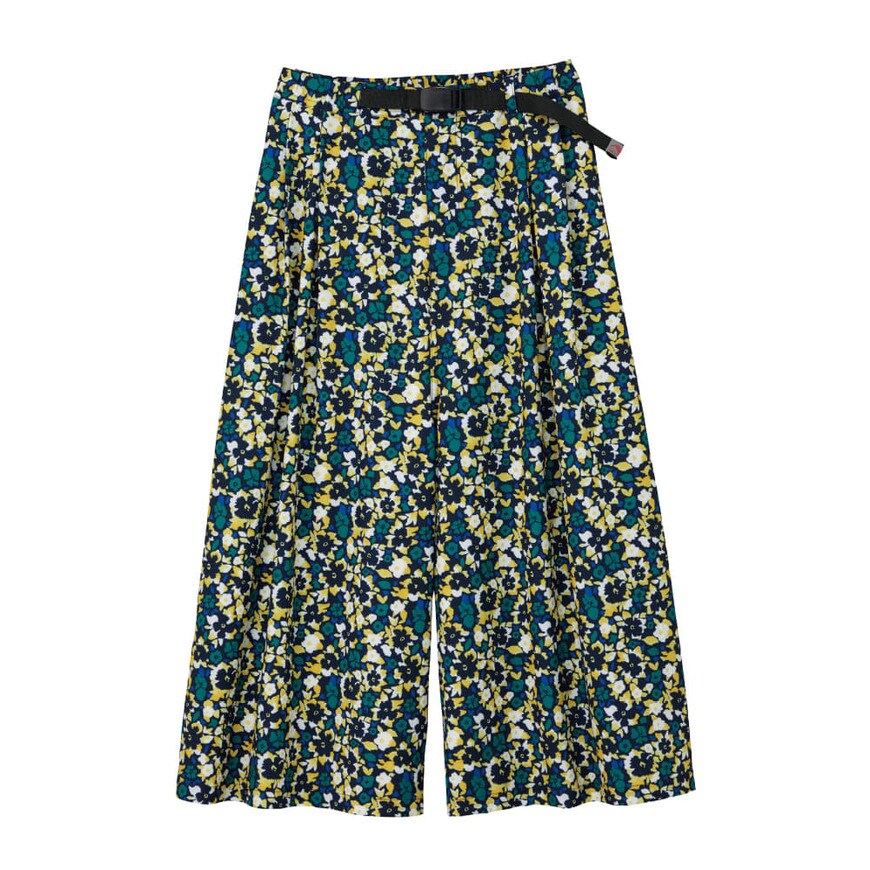 「リラックスUVガウチョパンツ柄」