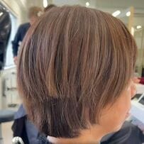 【大変身】女性のパツッと縮毛ショートを救出！印象激変のお直しカットで素敵に大変身