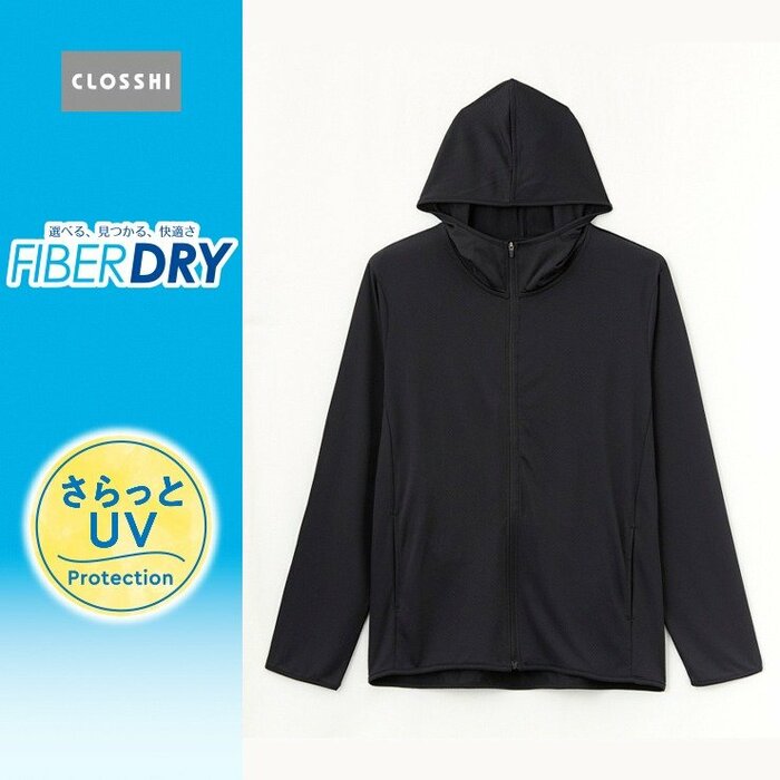 メンズ　ジップパーカ