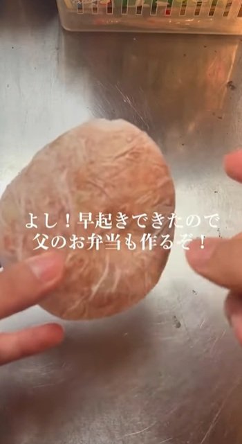 高校生息子が父親に作る「ダブルハンバーグ弁当」が話題！「お父さんは幸せ者ですね」の声