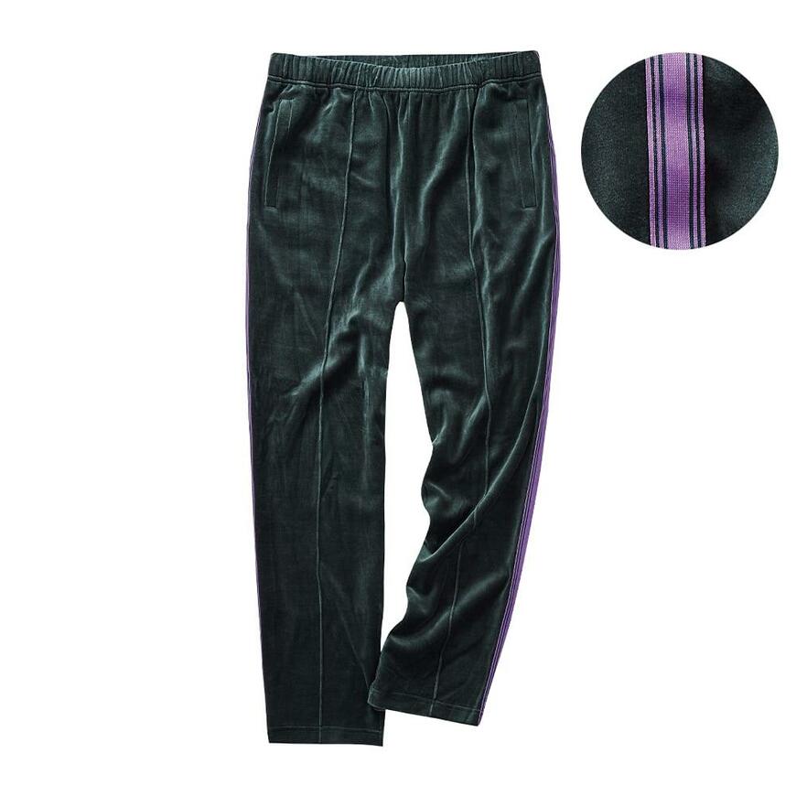 出所：ワークマン公式オンラインストア ベロアトラックストレートパンツ