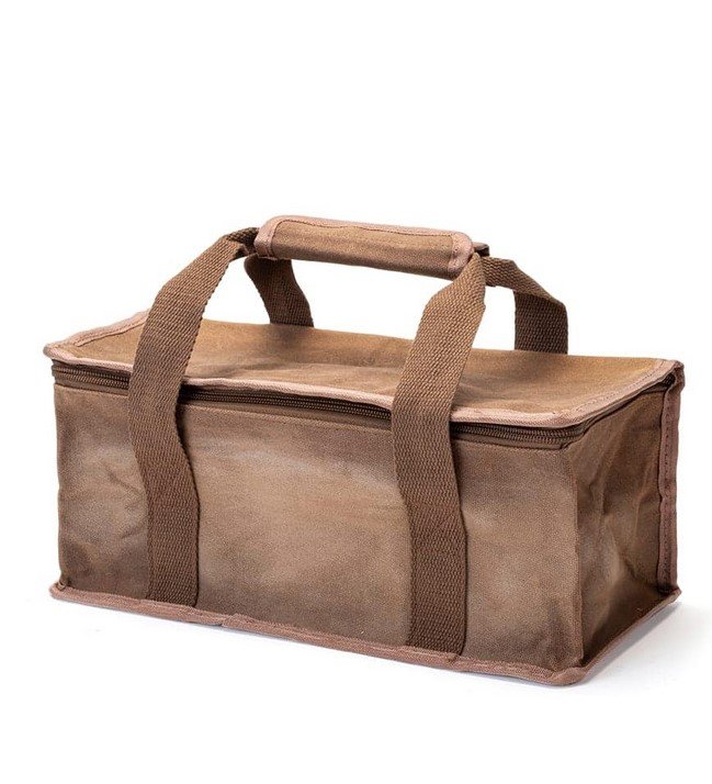 パラフィン帆布スクエアトート