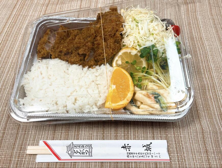 「とんかつ赤城」のロースカツ