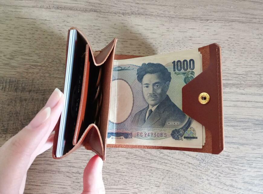 マクアケ、小さい財布miniS画像