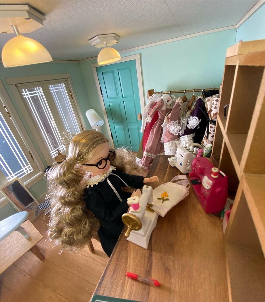 ここで暮らしているかのよう