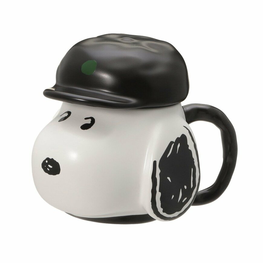 スターバックス公式　PEANUTS フェイスマグ 355ml　画像