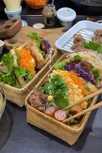 【豪華で綺麗！】お店に売ってたら絶対買いたい”クロワッサンサンド弁当”が話題！