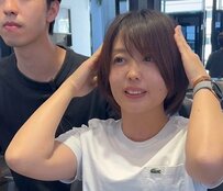 【激変】ハチ張りが気になる女性「ショートカット」にイメチェン希望！お悩み解決カットで大変身