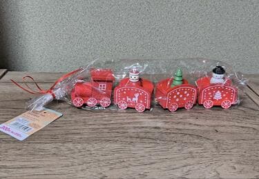 今年もダイソーで即買い！北欧っぽい「クリスマストレイン」がかわいい