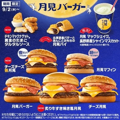出所：日本マクドナルド株式会社