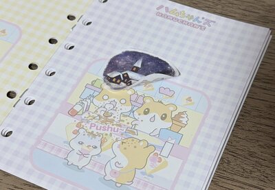 キャンドゥ、シールちょう ハムちゃんズ商品画像