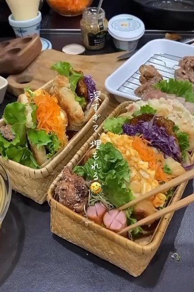 【豪華で綺麗！】お店に売ってたら絶対買いたい”クロワッサンサンド弁当”が話題！
