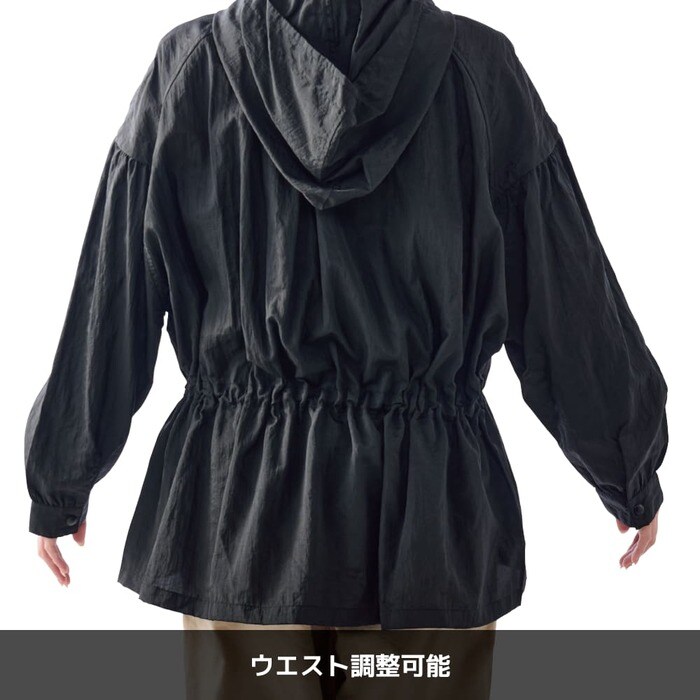 ワークマン公式 レディース撥水ギャザージャケット