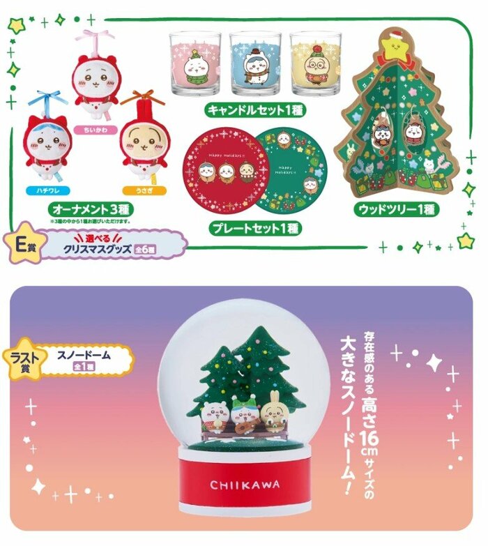 エニマイくじ ちいかわ E賞・ラストワン賞