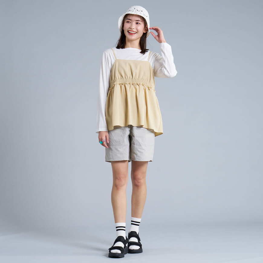 出所：ワークマン公式　レディースサーバーロングスリーブTシャツ