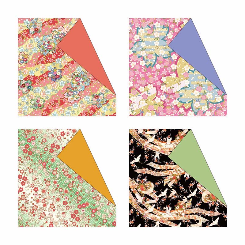 出所：公式通販 ダイソーネットストア 両面和風ちよ紙2（60枚）