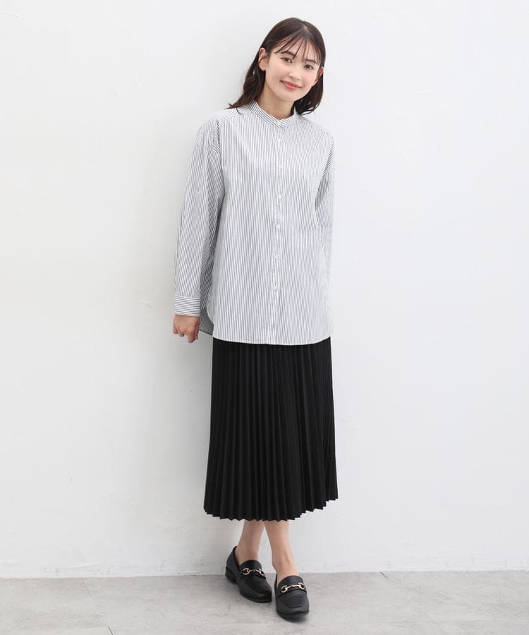 出所：ハニーズ公式通販 プリーツロングスカート