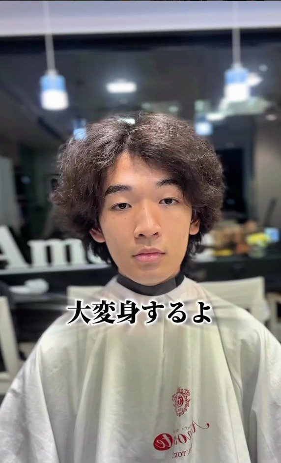 「パサつきと広がりがひどくて」母に勧められた男性が、お任せで扱いやすい髪型にスタイルチェンジ