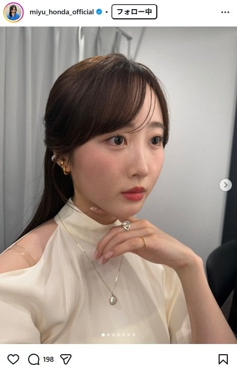 出所：本田望結のInstagram（＠miyu_honda_official） 参照日：2026年6月15日