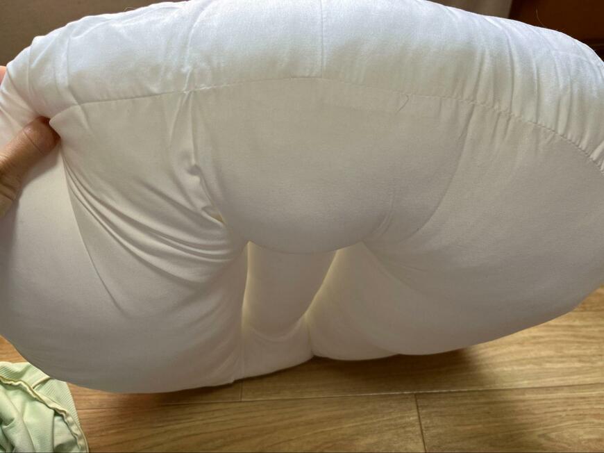 筆者撮影（NOLANROSS、もぐりこめる極上の時間。一度もぐると抜け出せないクッション【arrr】）