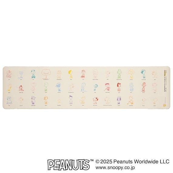 ニトリデコホーム公式　【デコホーム商品】ロングマット(180cm オールスター スヌーピー)