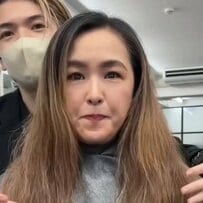 娘から「ヤバいよね」と言われたマダム→半年ぶりカットで……「前髪が割れる」悩みを活かす洗練スタイルで変身！