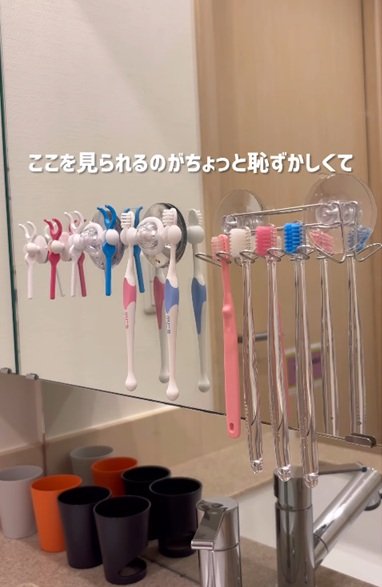 変身前の洗面台
