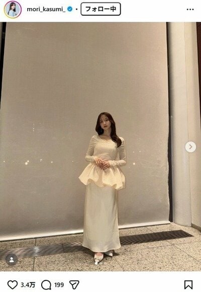 森香澄のInstagram投稿